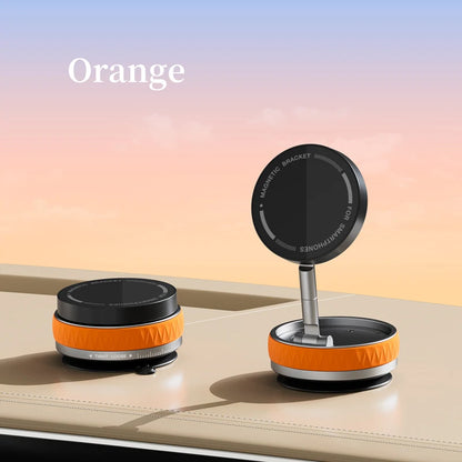 For Magsafe Car Phone Holder Suction Cup Vacuum Magnetic Phone Hholder 360° Rotatable and Foldable Phone Holder
